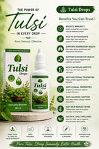 Tulsi Drops 30 ml – 5 Tulsi Extracts